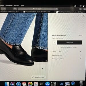 Suitsupply Elegant Black Loafers for Men